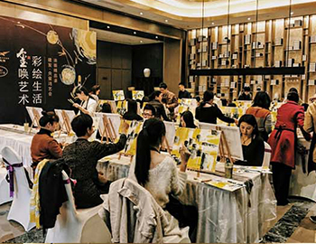 【央璽】“璽喚藝術(shù)，彩繪生活” 油畫體驗(yàn)課圓滿落幕
